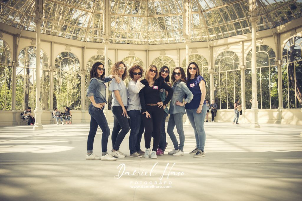 seskion de fotos en el palacio de cristal el retiro